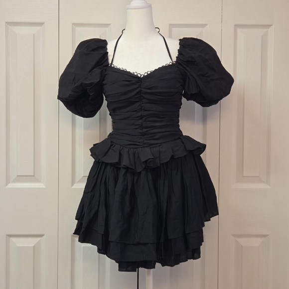 Darling.ism Dresses & Skirts - Romantic Goth Coquette A-line Ruffle Mini Dress-- Asian Size XS